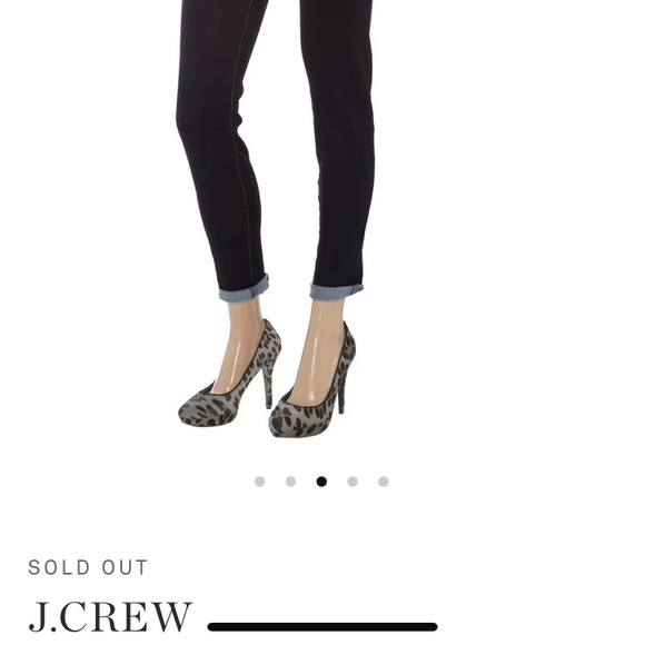 J Crew Pia calf hair leopard platform heels - Picture 4 of 10